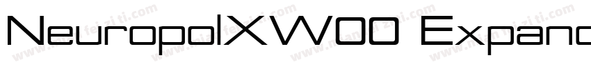 NeuropolXW00 ExpandedLight字体转换